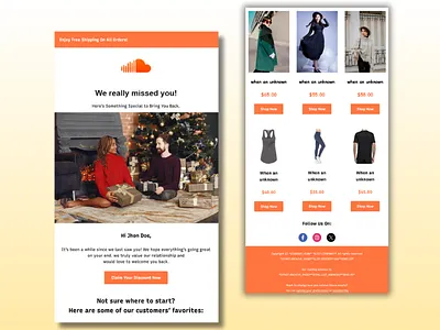 Bring the Holiday Cheer with Our Exclusive Discounts! abandon cart account setup campaign setup canva checkout started ecommrce template design email automation email copywritting email deliverability email design email marketing email segmentation email template design klaviyo klaviyo cart abandon klaviyo flows klaviyo template mailchimp mailchimp automation newsletter design