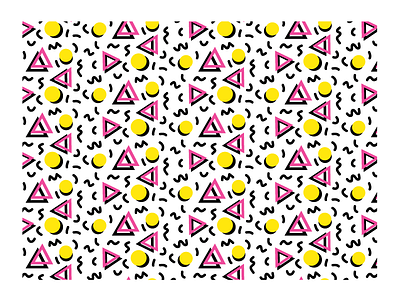 90's Textile Design 90s basic shapes memphis memphis group minimal design rainbow simple swiggle