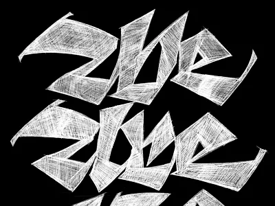 We Are 138 blackletter bold expressive gothic misfits punk sketch we are 138 wip work in progress