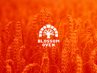 Blossom Oven Pastry bake blossom branding cajva identity logo oven pastry tree