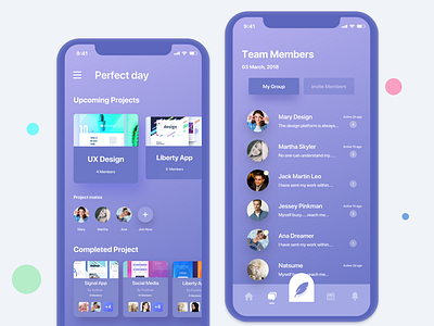 todo projects app exploration app events gowtham gradients ios iphone sudhan task team web x