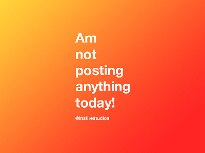 LOL Typography Exploration I insfirestudios minimal orange post typo yellow