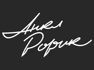 UncleRorik cyrillic lettering retro soviet type