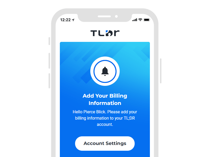 Animated Billing Email animated animation bell email email design icon mobile notification responsive