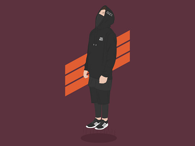 HYPEBEAST V3 🔥 adidas fashion god hoodie hover hypebeast maroon orange person pray shorts young