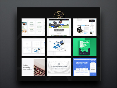 Uncut Corners new website black dark portfolio semplice studio ui ux web