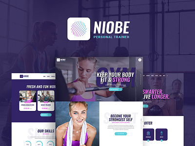 Niobe | Gym Trainer & Nutrition Coach WP Theme athletic blog e commerce fitness gym gym wordpress theme nutrition coach wordpress theme wordpress wordpress theme
