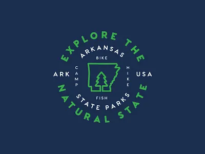 Explore arkansas camp explore hike natural outdoors parks state tree