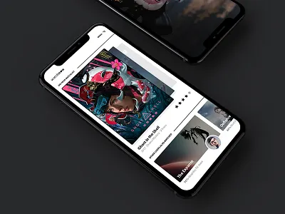Movie App Concept app iphone x mobile app movie movie app
