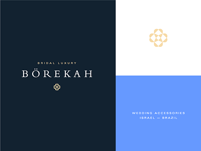 Brand Design — B Ö R E K A H brand brand design bridal bride flower icon jewel logo logotipo luxury marca