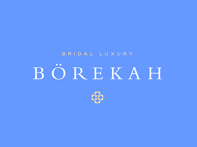 Brand Design — B Ö R E K A H brand brand design bridal bride flower icon jewel logo logotipo luxury marca