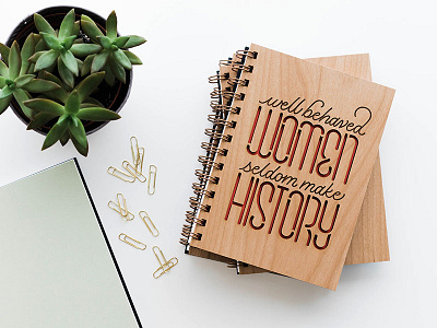 Cardtorial journal lasercut lettering stationery type typography woodcut