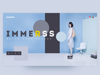 Landing Page clean design fashion landing page minimalist ui ux web web design