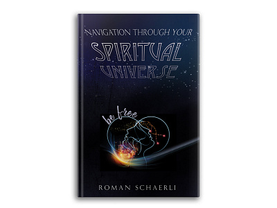 Navigation Through Your Spiritual Winner book cover proposal book cover dramatic eyecatching religion science fiction star wars style