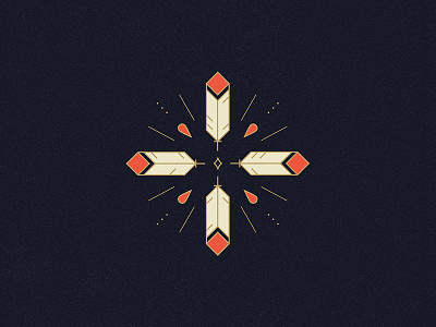 Bawk art blood design illustration lines logo native american pattern star tattoo traditional