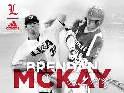Brendan Mckay adidas baseball brendan louisville mckay sports
