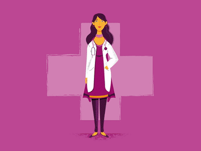 Character Folio 2018 character design characterfolio2018 finance health illustration medical todays design