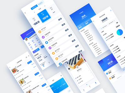 Business Edition app app blue data icon iphonex list statistics ui ux