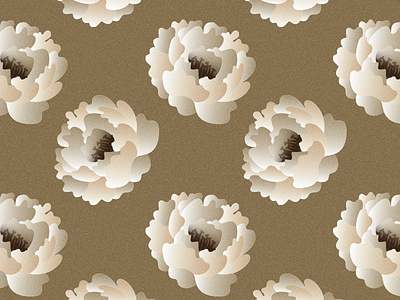 Peony flower flowers pattern peony