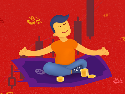 Enjoy the big bull stock boy enjoy money stock