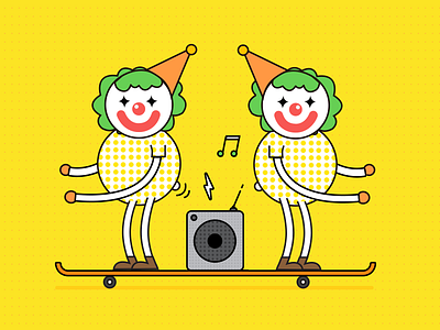 Dancing dancing music skateboard