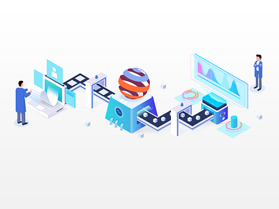 Test procedure 2.5d illustration isometric procedure test unity