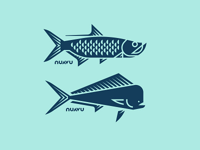 Nuavu dolphin fish mahi ocean sea seafood tarpon water