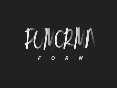 Pumorma Handwritten gradient handwritten type