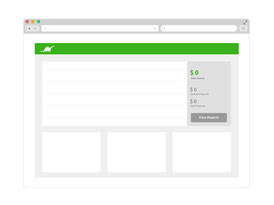 Analytics dashboard animation for Bronto.com animation
