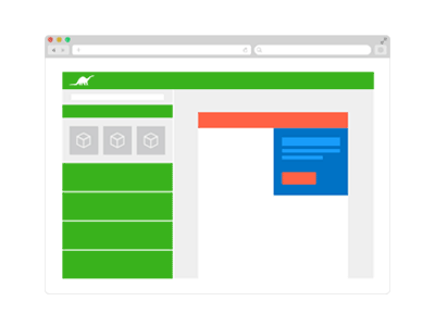 Email editor animation for Bronto.com animation
