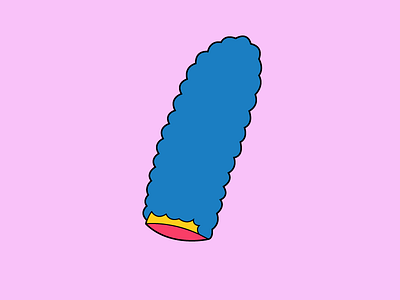 Severed Simpsons Series: Marge adobe bart doh donut homer illustrator lisa maggie marge simpsons the simpsons vector