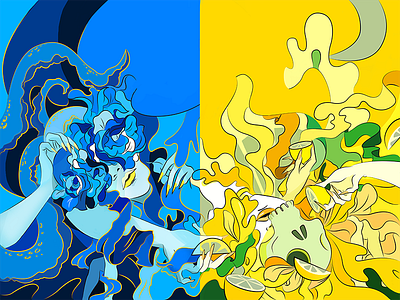 New Shot - 03/02/2018 at 06:00 PM art beverarage brisk design illustration lemonl octopus package pepsi