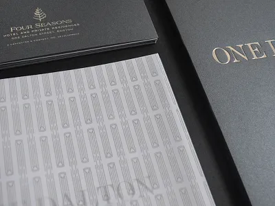 One Dalton Pattern graphic line drawing pattern vellum