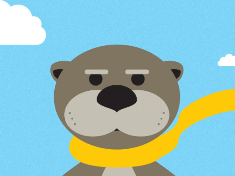 Example of Otter Head - Animation Experimenting