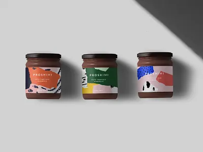 Proshimi Packaging ballasiotes chocolate color design labels packaging pattern seattle studio