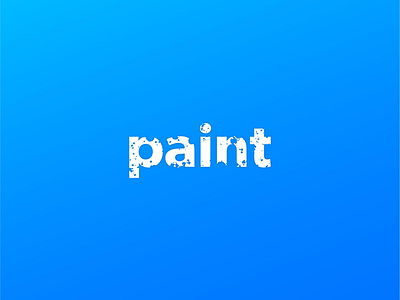 Paint - Thirty Logos Day 9 brand logo logo design paint logo thirty logos