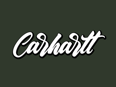 Carhartt branding carhartt concept design illustration lettering logo