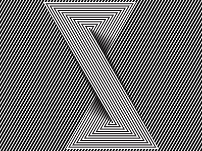 2018 March 03 - Daily Vectors art black and white blend blend tool daily shapes threes triangles vector