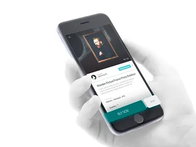 Mobile Ecommerce concept creative design iphone mobile mockup shopping social store ui ux views