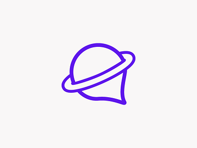 Unused planet logo branding logo planet