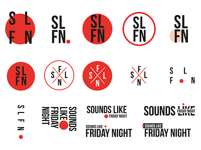 Sounds Like Friday Night Branding bbc brand identity brandbook broadcast grid icon logo logo design product branding tv typography video sign mark