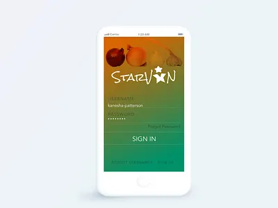 Daily UI Project For Sign-In Screen app design daily ui design sign in ui ux