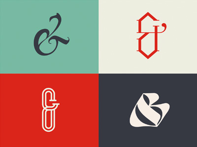 Ampersand Collection ampersand blue calligraphy craft lettering letters ligature logo mishapriem red sketch type