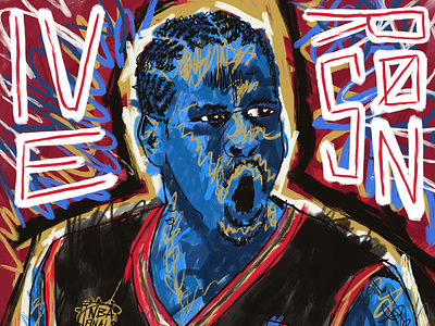 NBA All Star Series: AI illustration nba portraits sport