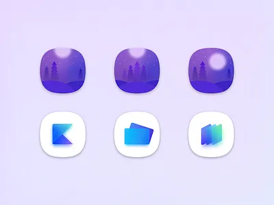 App Icon Design app gradient icon illustration logo shape