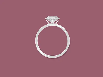 The not so Wedding Ring ring vector graphic
