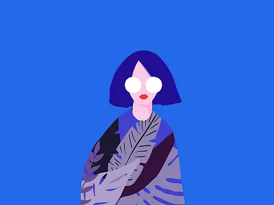 sup? botanical girl illustration whatsup