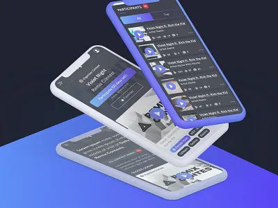 WIP (Website in Progress) — Kreasound card card infos clean freelance gradient mobile first modern music responsive webdesign website