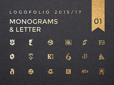 Monograms and Letter Logos behance logos monograms