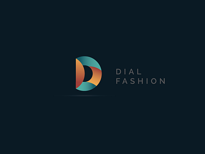 Dial Fashion-2 3d black design gradient inspiration logo minimal